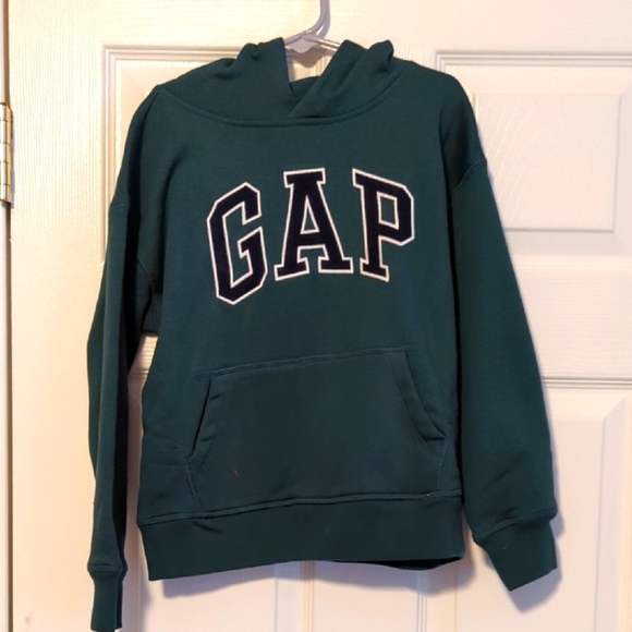 Gap Kids Hunter Green Classic Hoodie NWOT - Picture 1 of 5